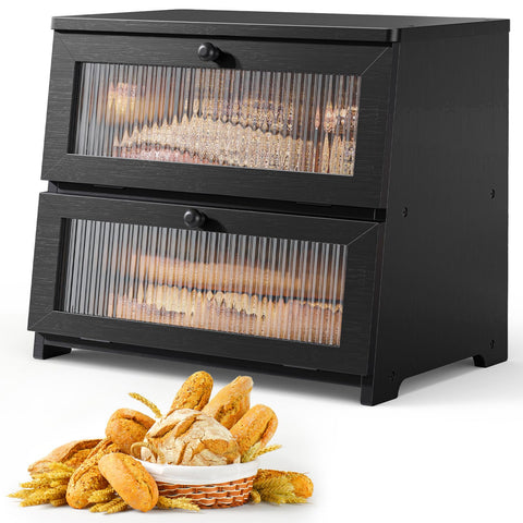Caja de pan Kitsure, detalle en bambú que resiste polvo y humedad