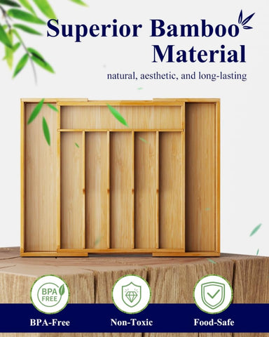 Kitsure cajón con 8 ranuras, ideal para cubiertos y utensilios