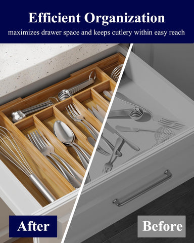 Kitsure organizador de cajón para cocina con estilo y orden