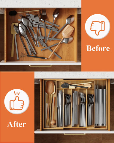 Kitsure: organizador multifuncional apto para oficina y dormitorio además de cocina.