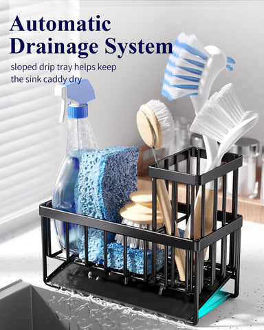 Kitsure sistema de drenaje automático facilita el desagüe de agua en la bandeja.