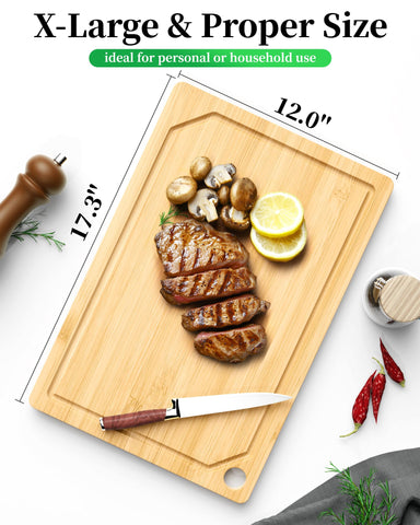 Kitsure tabla 11x7 bambú, perfecta para rebanar frutas y verduras pequeñas