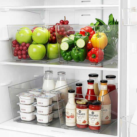 KJIXYUNG espacios de despensa compactos, optimizan estantes y clasificación de alimentos