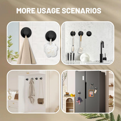Gancho KJMAQI para toallas y accesorios, mantiene el baño ordenado