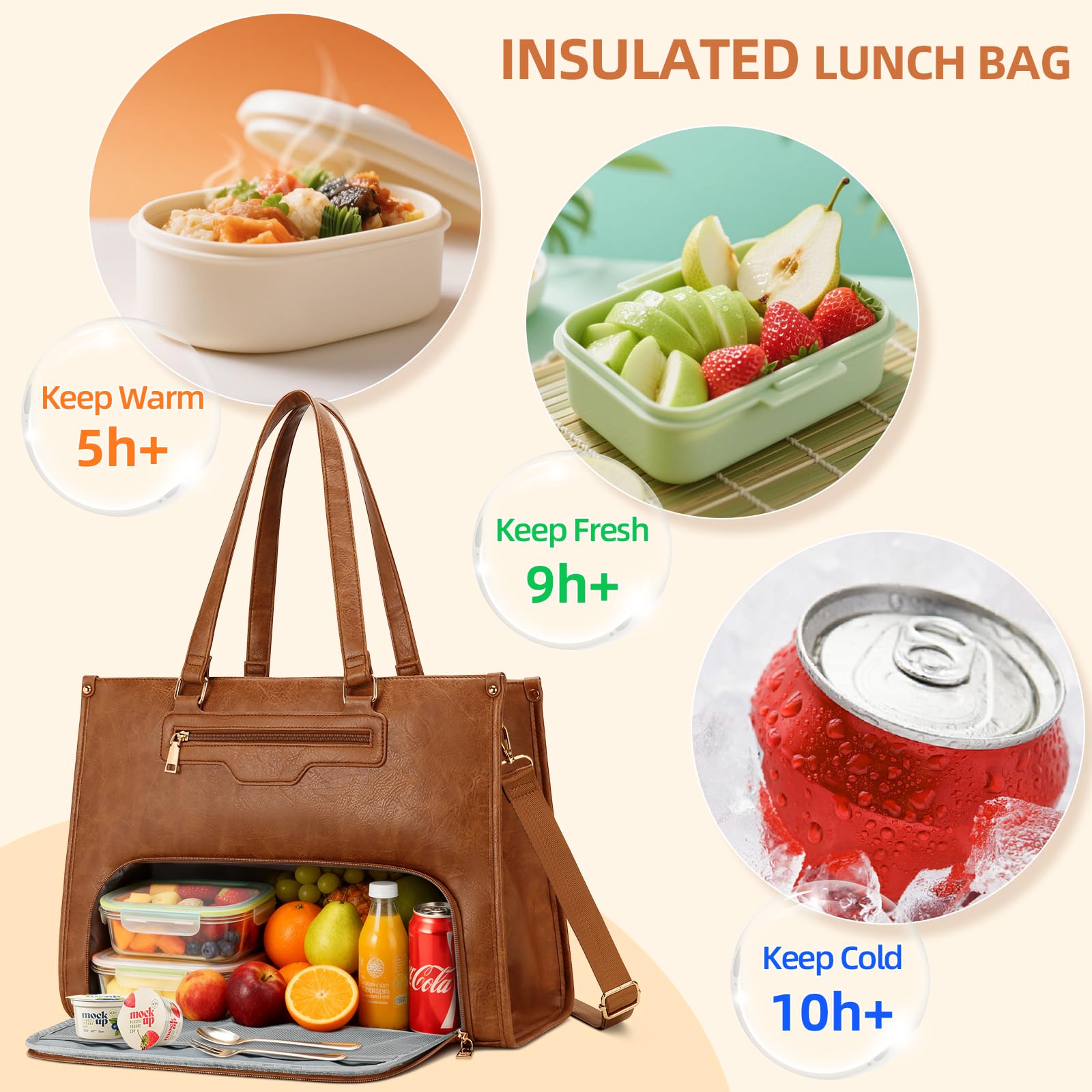 KKXIU bolso para portátil 15.6 pulgadas con protección acolchada.