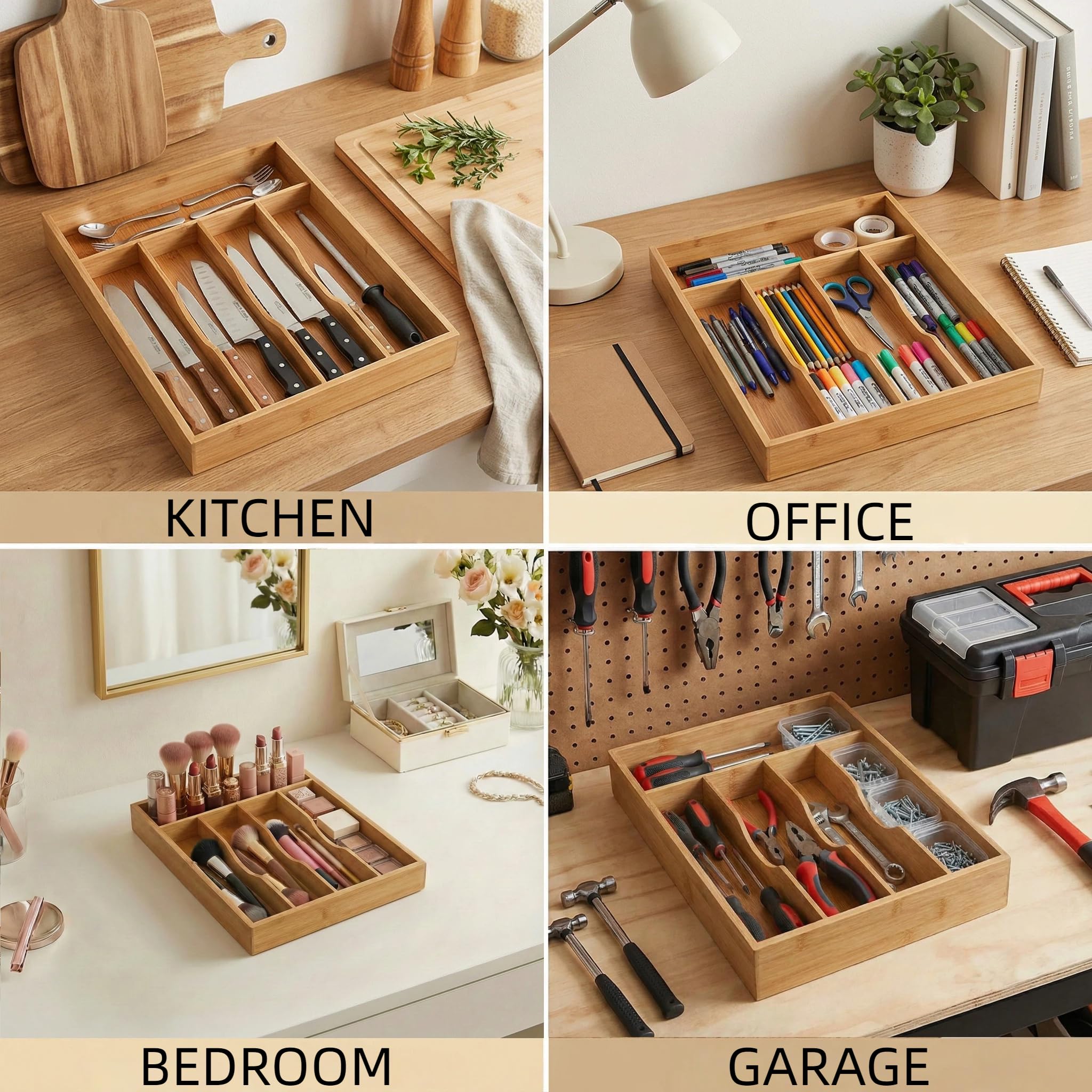 Klabelle uso multiusos para cocinas, baños y escritorios.
