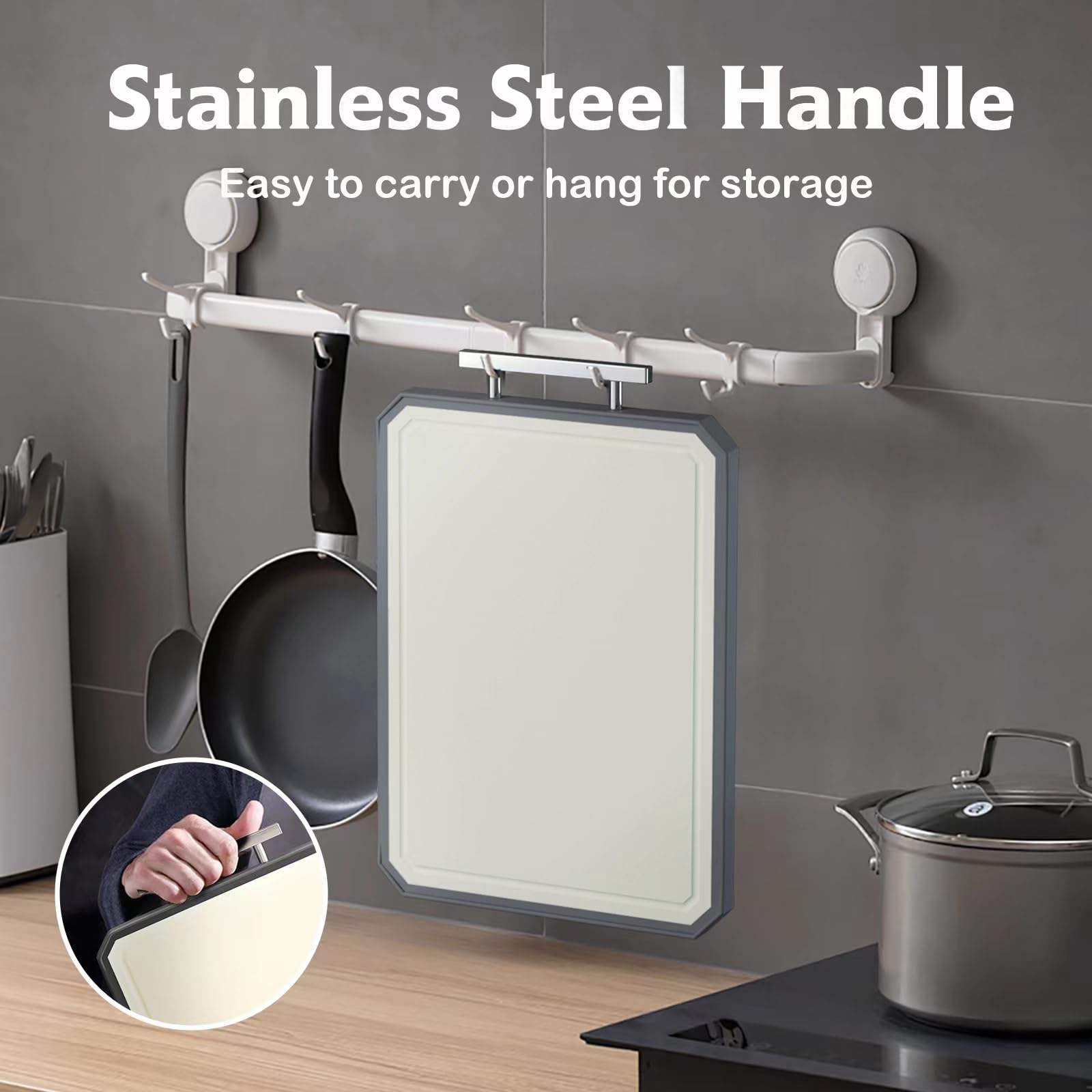 KLAPOLA SNOWCLAD tabla grande, ideal para porciones amplias.