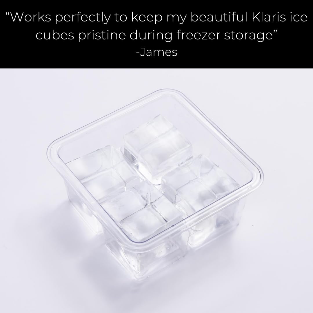 Klaris: cinco contenedores de 2 pulgadas para reserva de hielo.