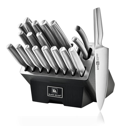 Klaus Meyer conjunto Contorno 19 piezas para cortar verduras y carnes con precisión.