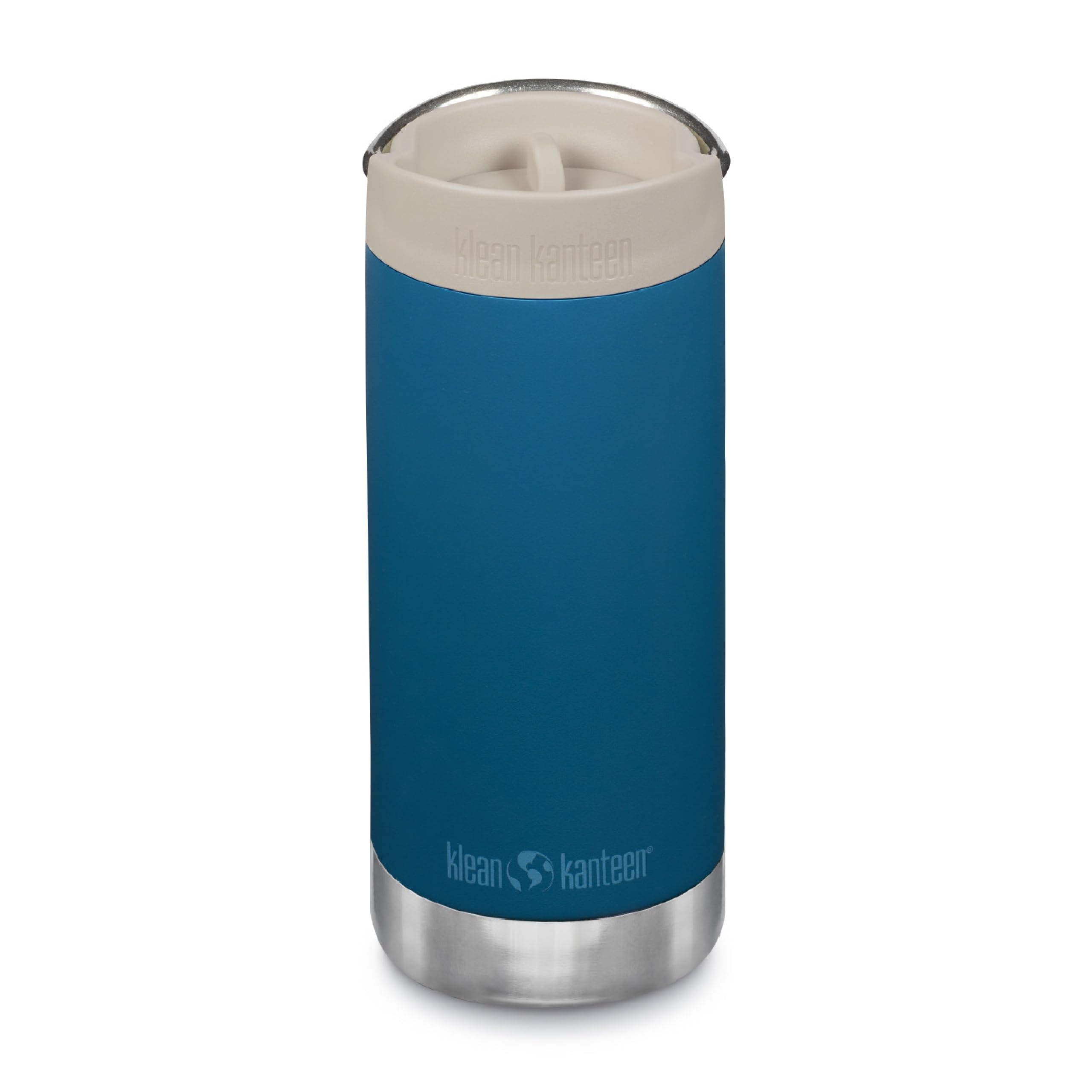 Klean Kanteen TKWide con Café Cap, termica, ideal para llevar café caliente.