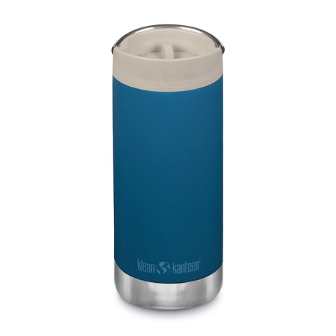 Klean Kanteen TKWide con Café Cap, termica, ideal para llevar café caliente.