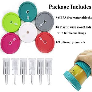 Klemon tapones de aire para fermentación que liberan gases de forma controlada