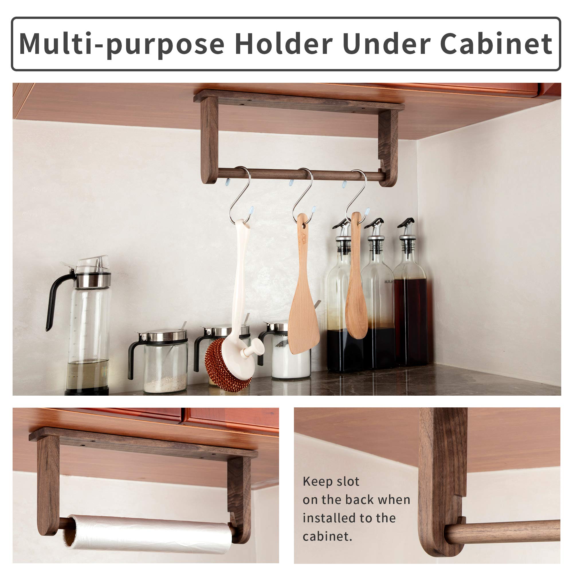 Organizador multiusos en cocina para almacenamiento de bolsas y utensilios klleyna.