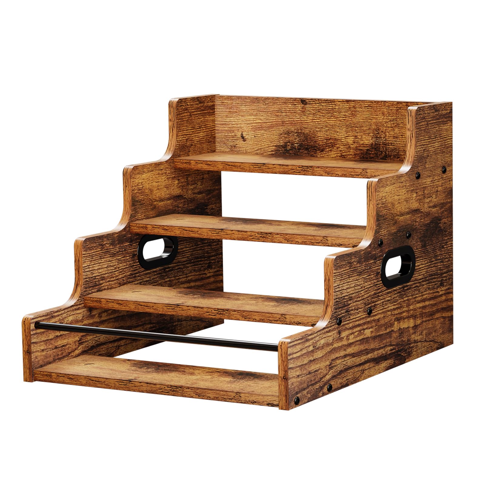 KLM estante dimensiones 15,71 x 15,55 x 11,81 pulgadas, ajuste en cocina o bar.