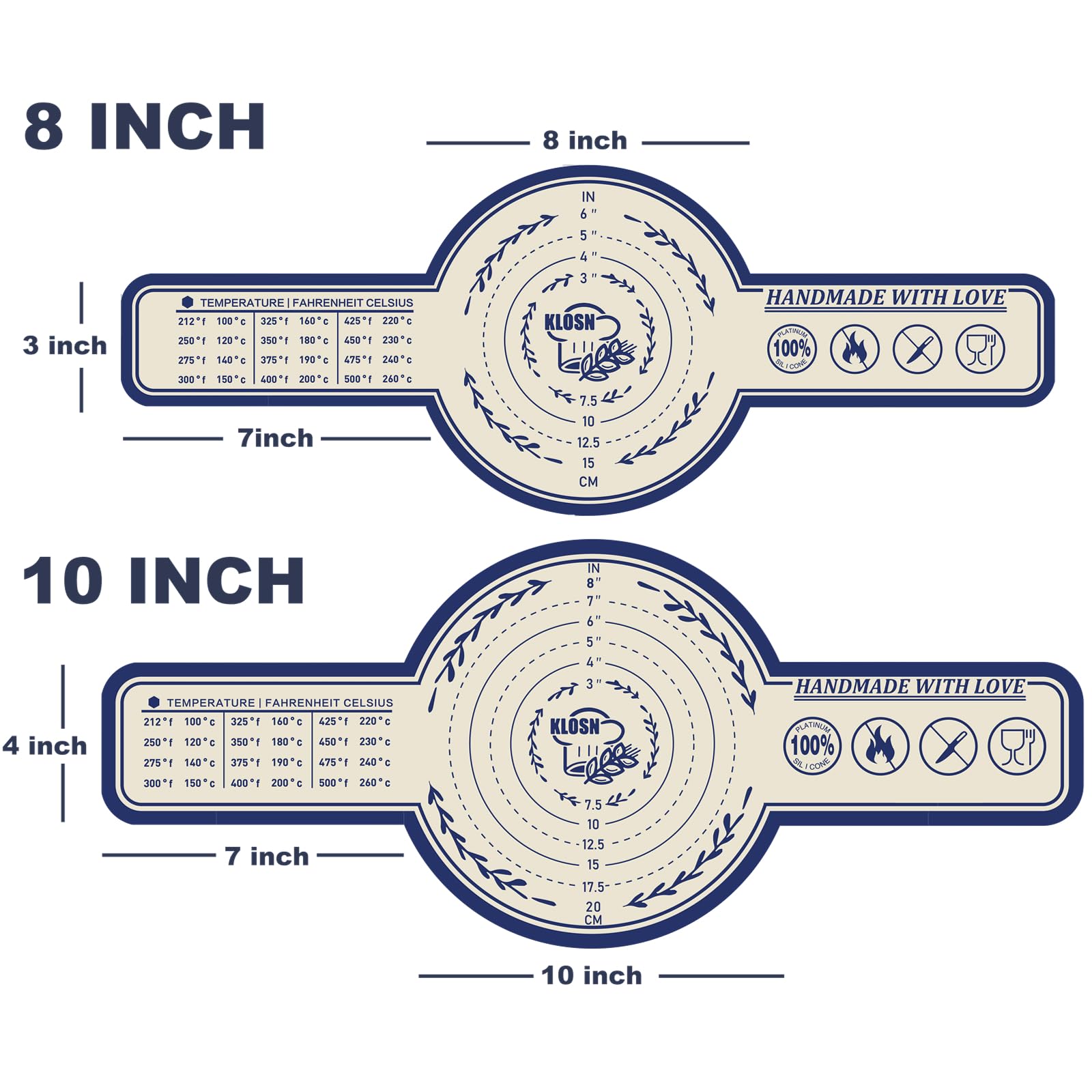 KLOSN ideal para pan de masa madre con soporte estable.