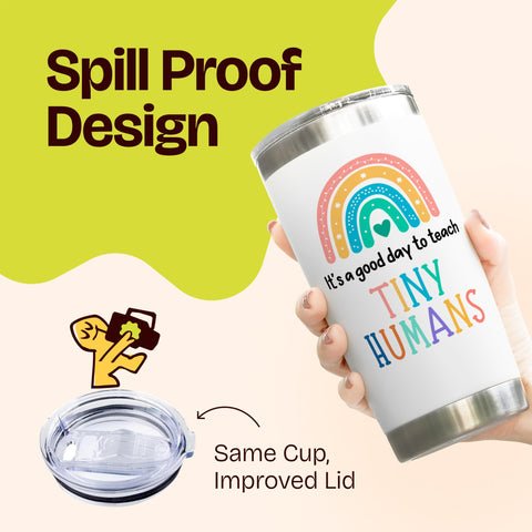 KLUBI Daycare Tumbler 20 onzas, empaque regalo listo para entregar.