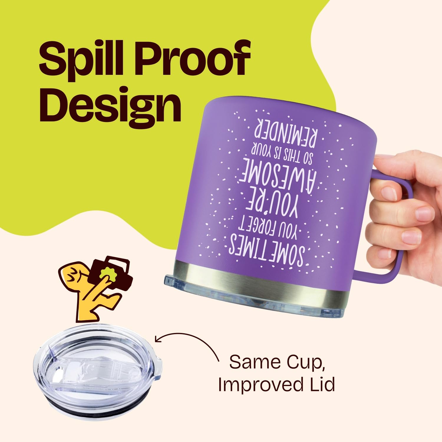 KLUBI morada libre de BPA para bebidas seguras
