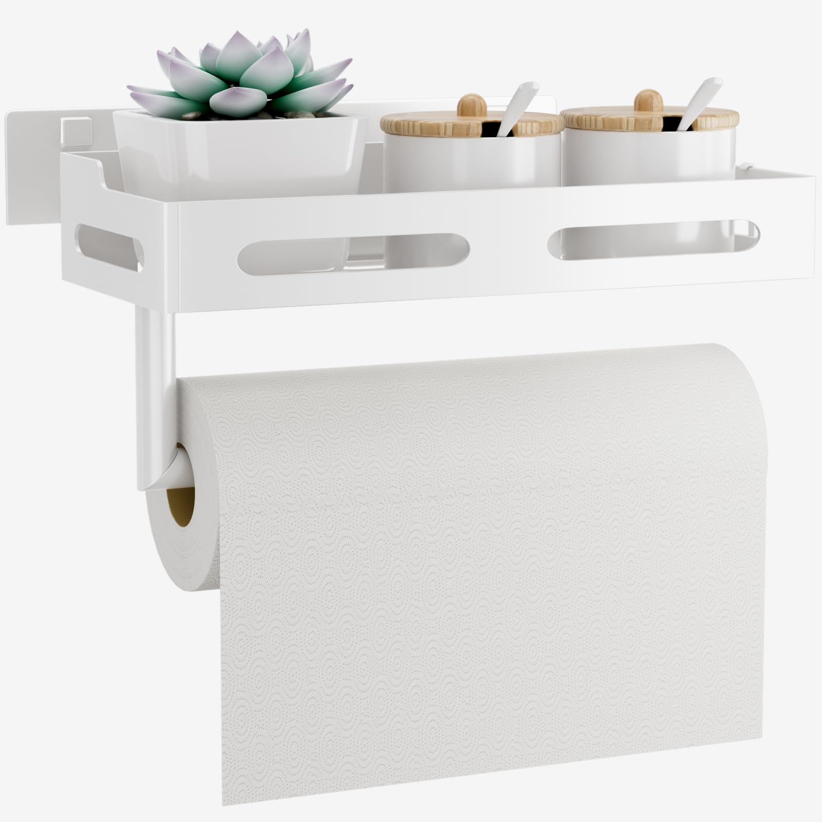 KLYLVENNE porta-papel pared estante cocina facilita acceso rápido