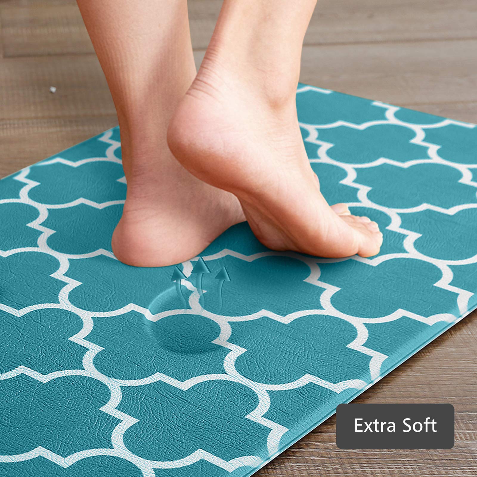 KMAT alfombra cocina anti-fatiga lavable y fácil de limpiar
