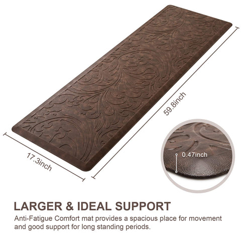 KMAT alfombra cocina impermeable con base antideslizante segura.
