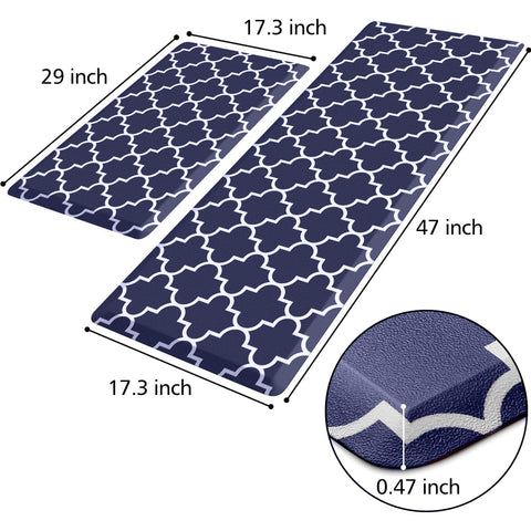 KMAT alfombra de cocina con textura antideslizante para seguridad.