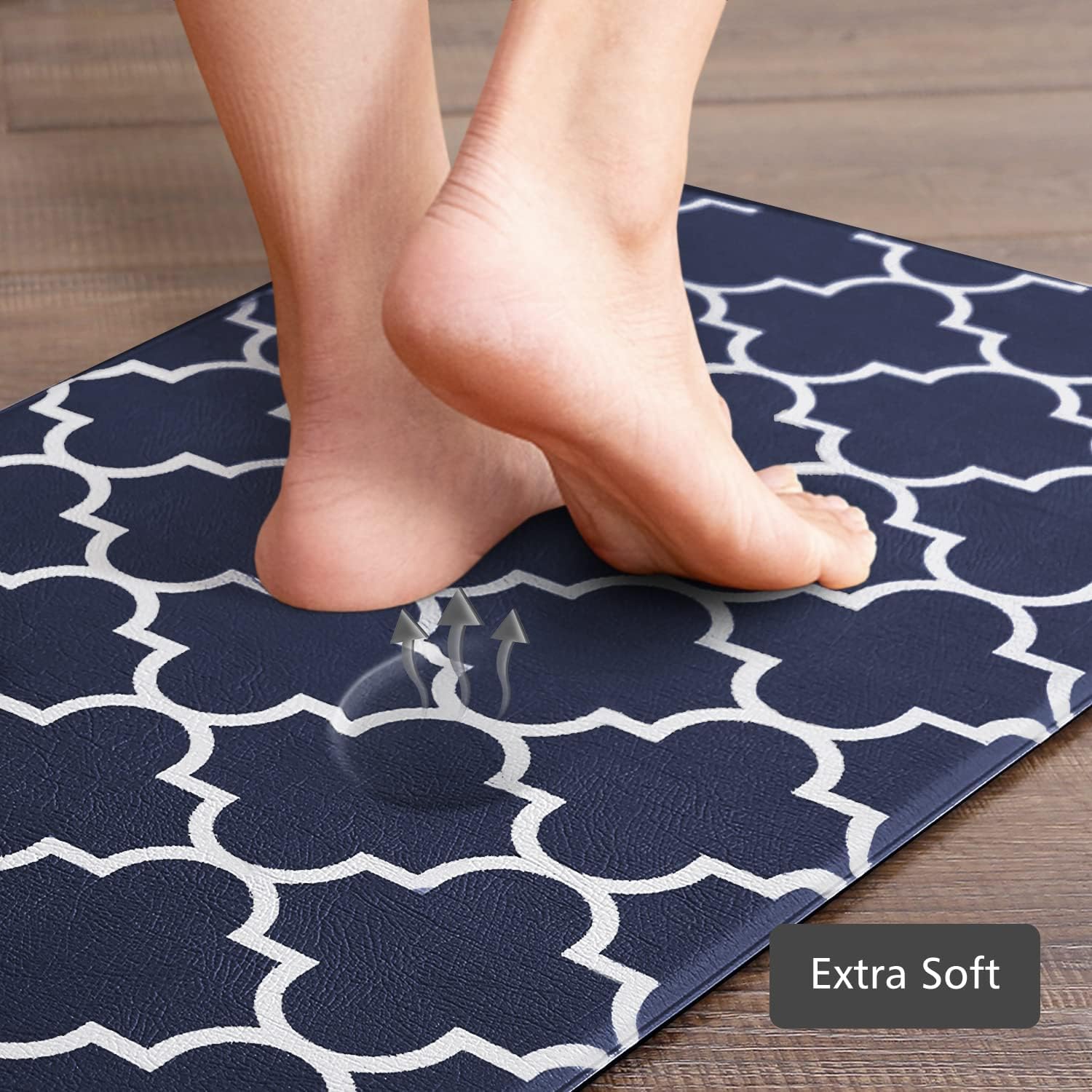 KMAT limpieza fácil, alfombras de cocina lavables y duraderas