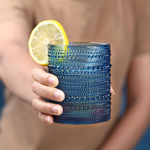 Vasos KMIGRUAN para zumos y cocteles, colores vivos.