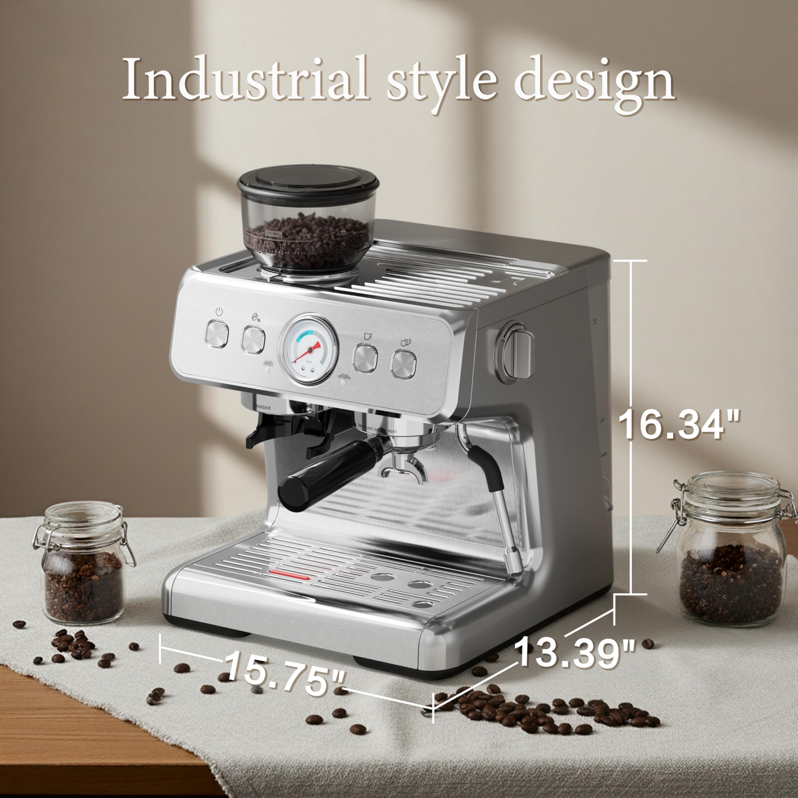 Kndko extracción a 20 bares, espresso con cuerpo y equilibrio.