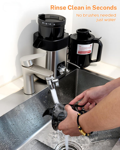 Licuadora Kndko vaso de 800 ml para servir jugos