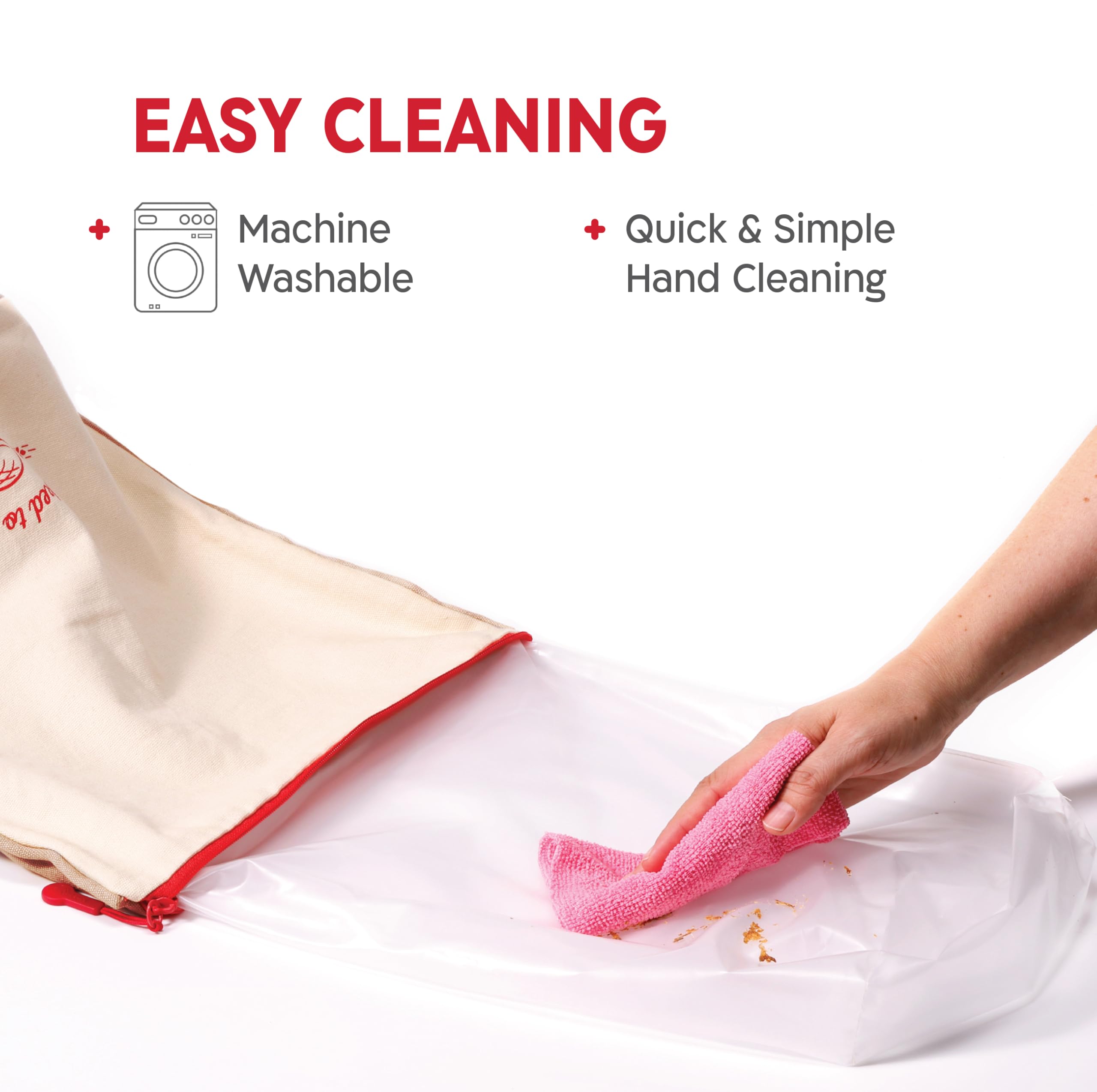 KNEADACE diseño reutilizable y ecológico para pan casero.