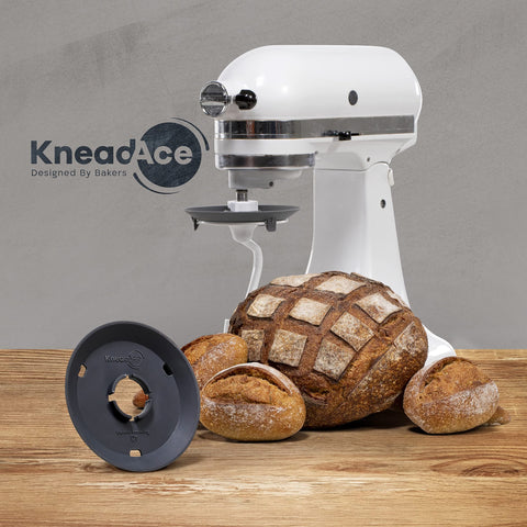 KneadAce diseño patentado se fija fácilmente al gancho.