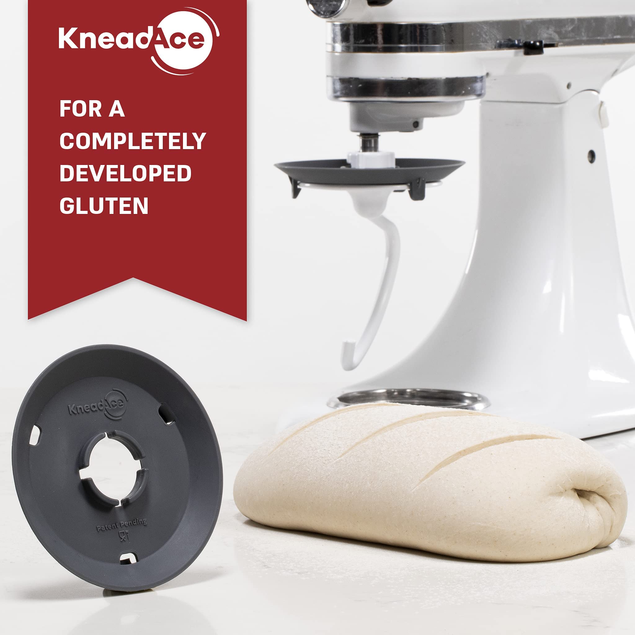 KNEADACE gancho tipo C compatibilidad facilita el amasado continuado.