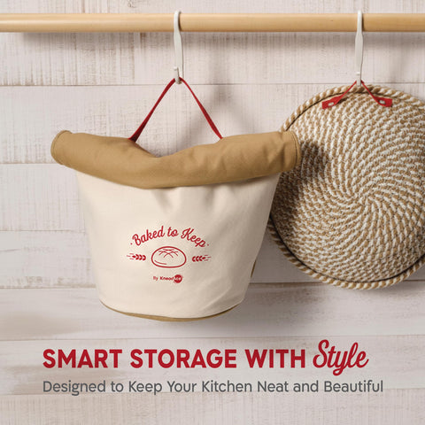 KNEADACE bolsa lavable para múltiples usos sin perder forma.