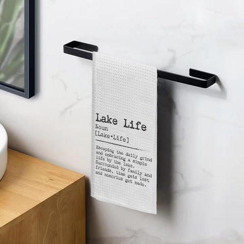 Toallas Knibeo Lake Life para uso diario en la cocina