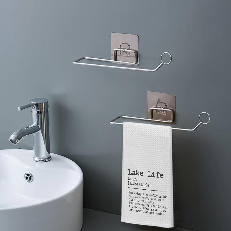 Toallas Knibeo Lake Life decoracion lago, ideales para cocina y baño
