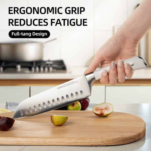 KnifeSaga cuchillo chef de 8 pulgadas ideal para cortes precisos