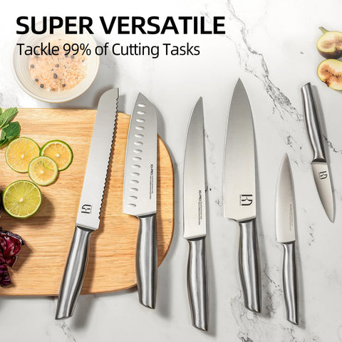 Cuchillo pelador KnifeSaga de 3.5 pulgadas para trabajos finos