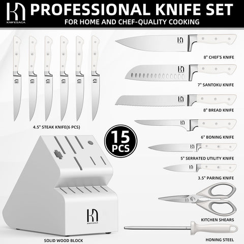 KnifeSaga cuchillo utilitario 5-pulgadas para tareas pequeñas y detalles