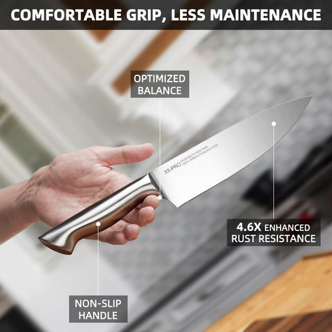 Cuchillo pan KnifeSaga X5 de 8 pulgadas para rebanadas limpias