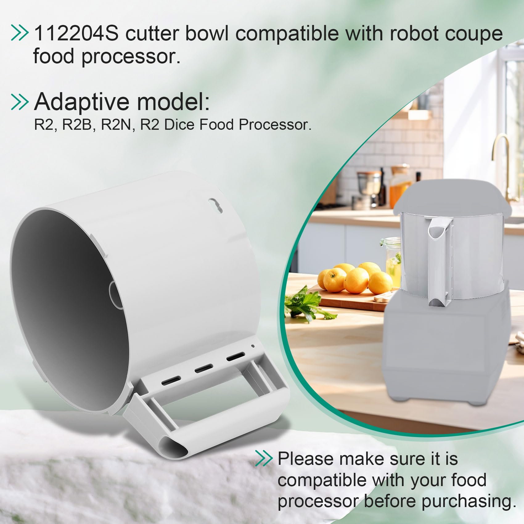 Knocokie 112204S, compatibilidad con R2, R2B y R2N para instalación sin problemas.