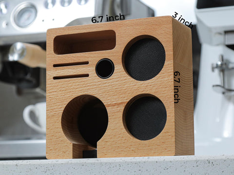 KNODOS distribuidor espresso 54mm, facilita distribución pareja para extracción.