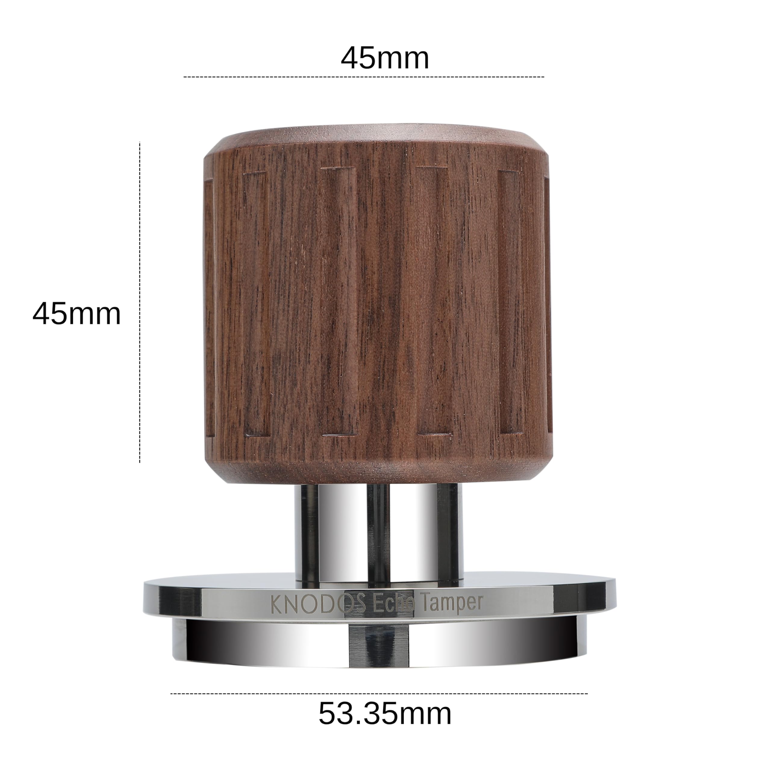 Base alineada de KNODOS Echo Tamper para extracción uniforme