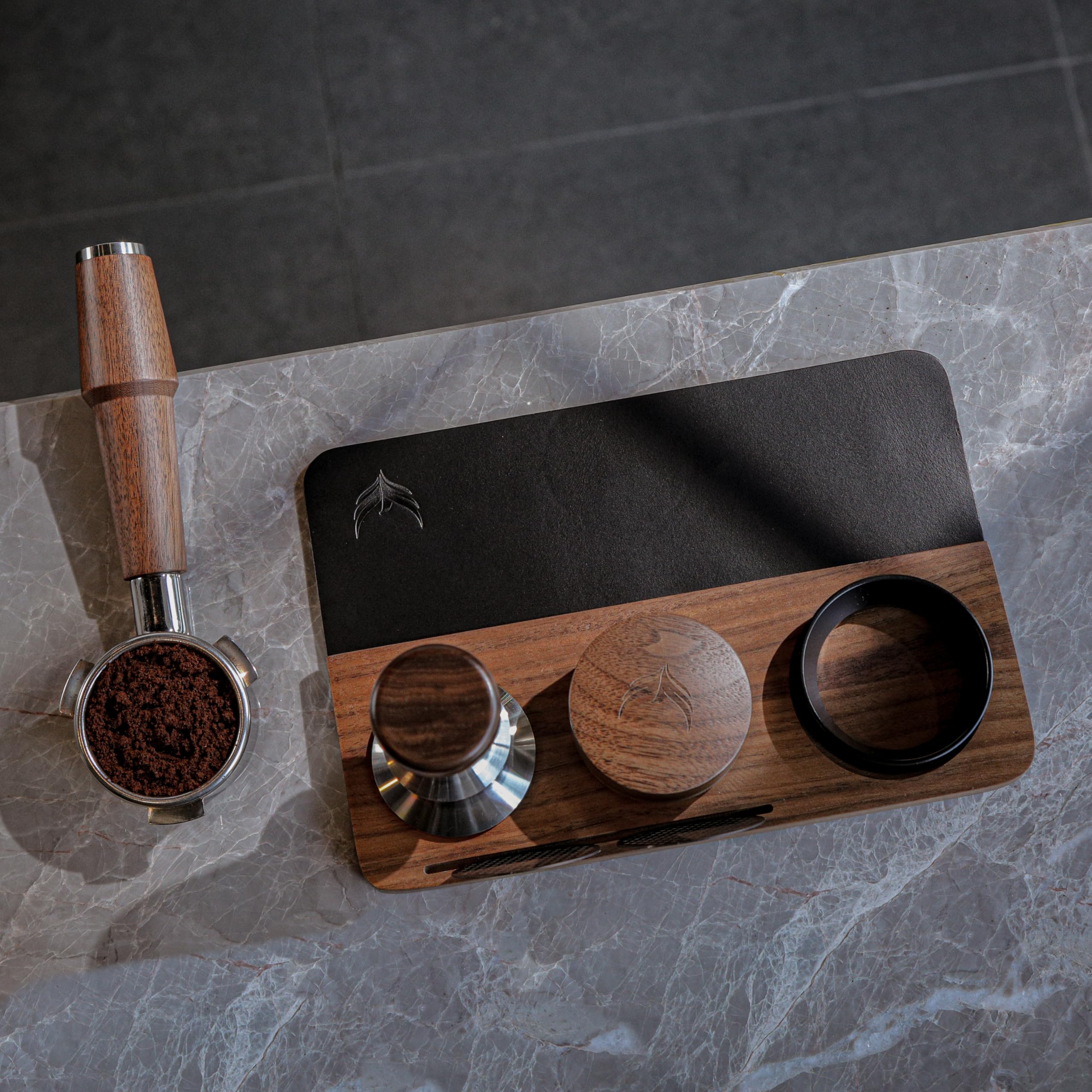 KNODOS organizador de accesorios Breville, acceso rápido a tamper y distribuidor.