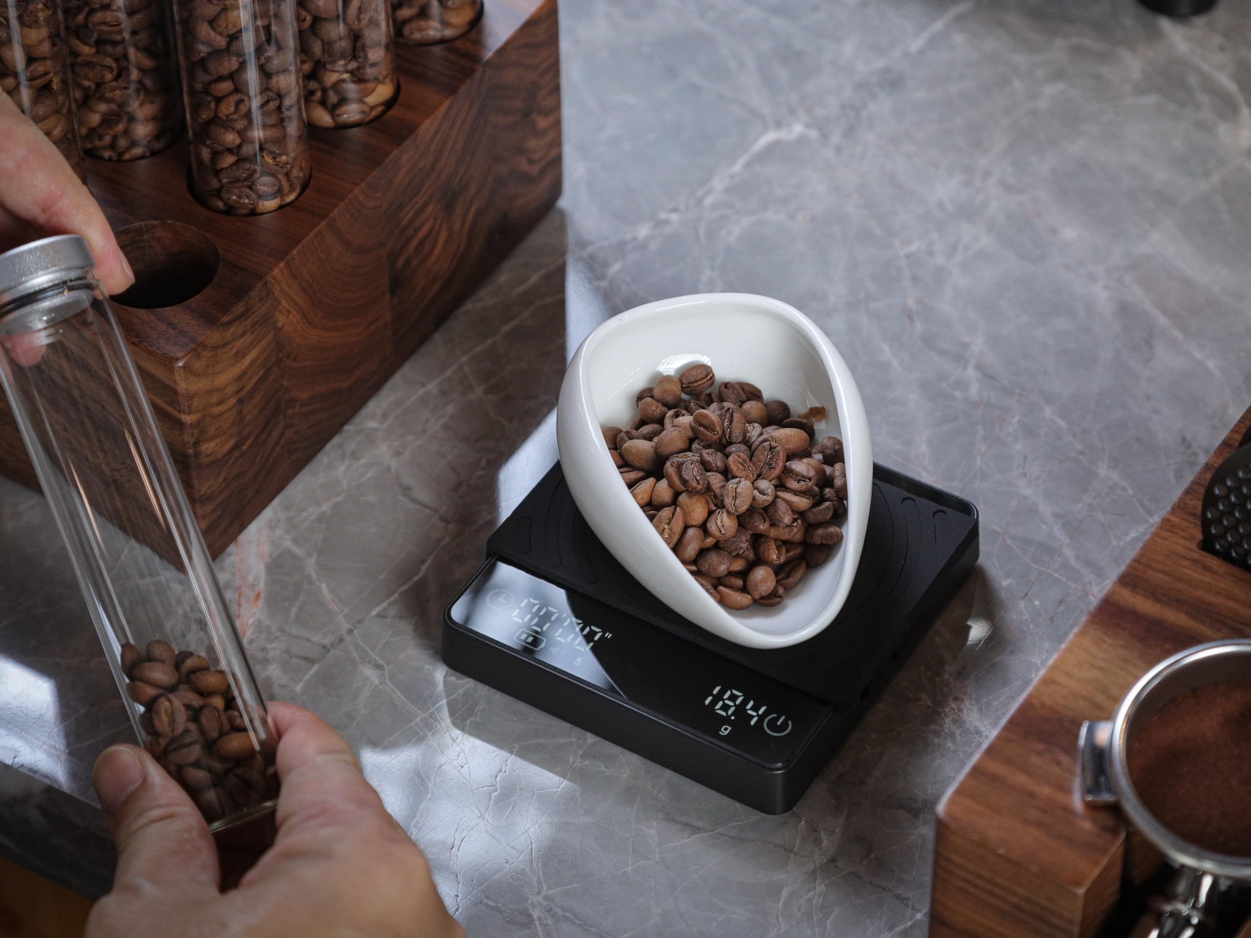 KNODOS set barista de dosificación de café para uso profesional