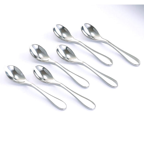 KNORK demitasse, conjunto de 6, acabado espejo, perfecto para expreso y postres