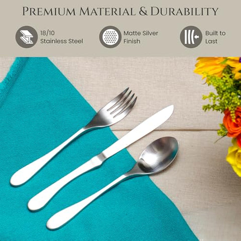 Cuchillos Knork de filo preciso para cortes suaves y seguros.