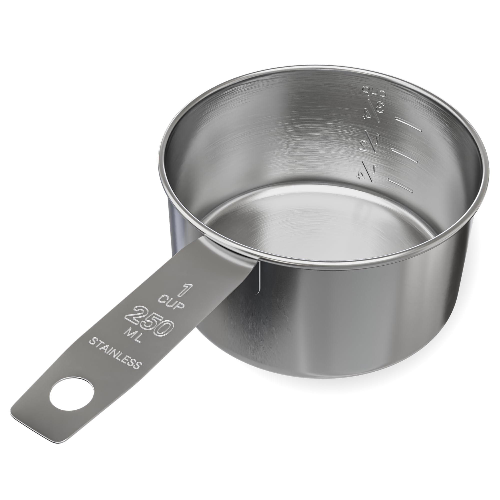 Knupp Co: taza de medición 240 ml con marcado grabado para mayor precision.
