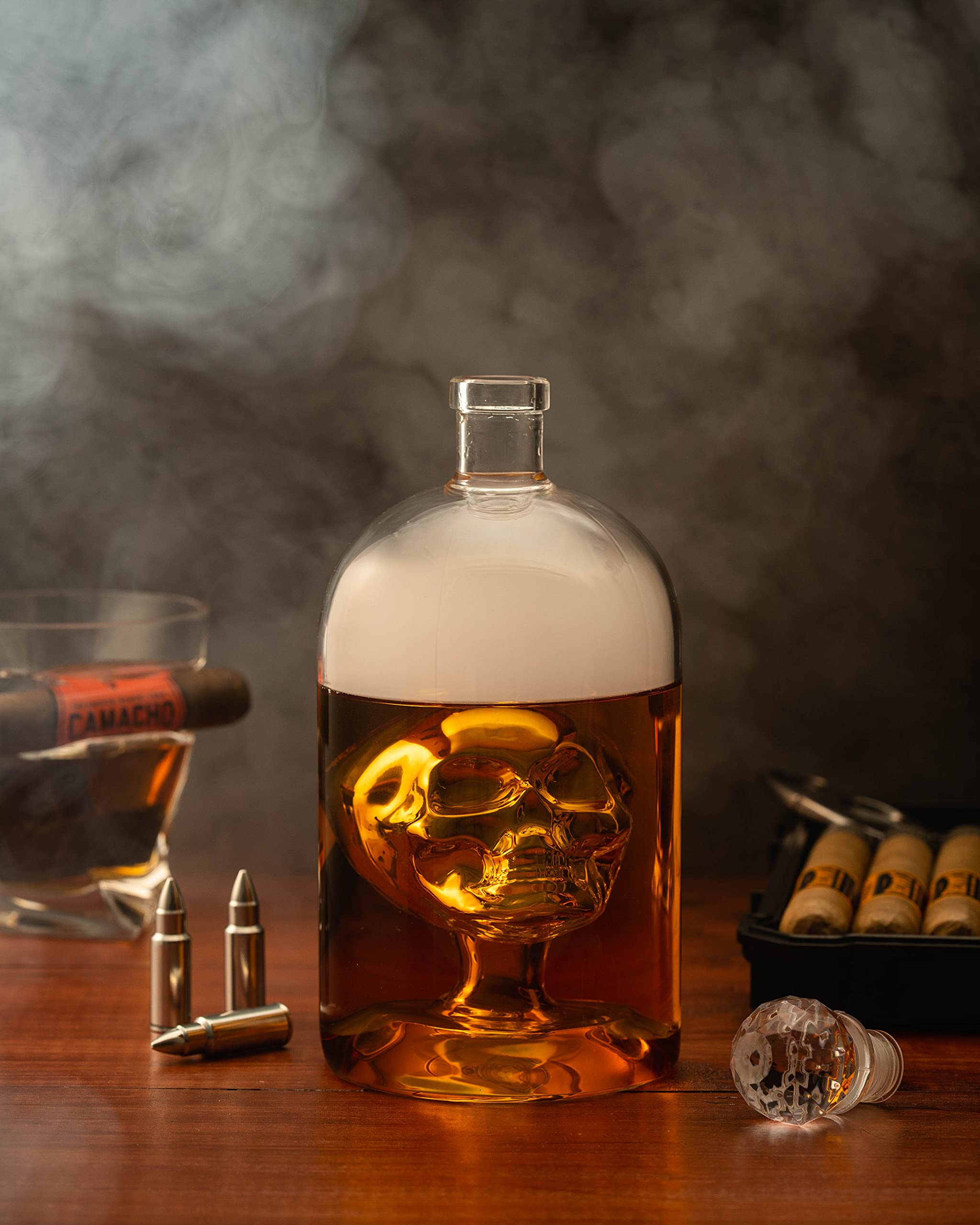 Kobi & Knight capacidad 750ml lista para vodka whisky ron