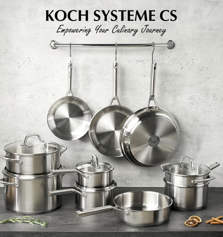 KOCH SYSTEME CS olla 8 qt con tapa para guisos abundantes