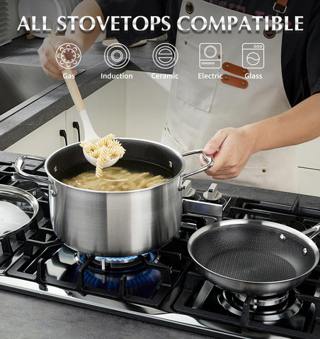 KOCH SYSTEME CS olla apta para inducción y horno para mayor versatilidad